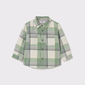 Sobrecamisa cuadros bebé