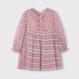 Vestido estampado niña