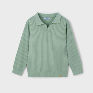 Jersey cuello polo niño