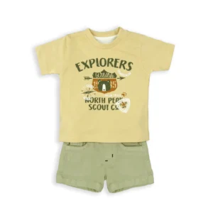 Conjunto 2 piezas camiseta y pantalón niño