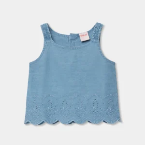 Conjunto 2 piezas denim niña