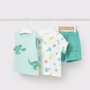 Conjunto 3 piezas estampado bebé