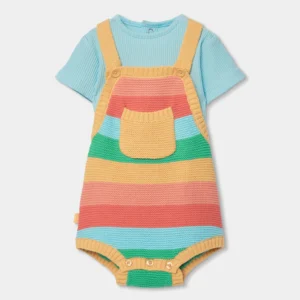 Conjunto de bebé algodón verde