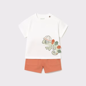 Conjunto punto pantalón y camiseta interactiva bebé
