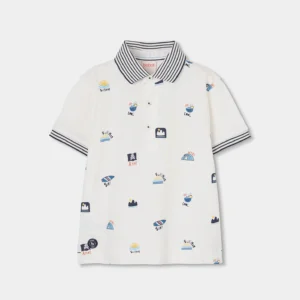 Conjunto 2 piezas polo y bermuda niño