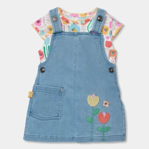Vestido bebé denim