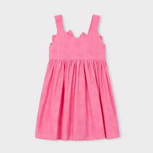 Vestido ceremonia flores niña