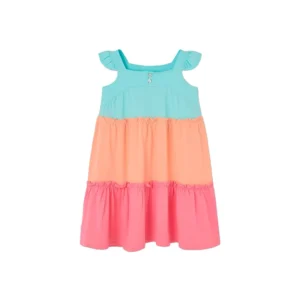 Vestido multicolor niña
